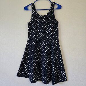Blue white polkadot dress NEGOTIABLE